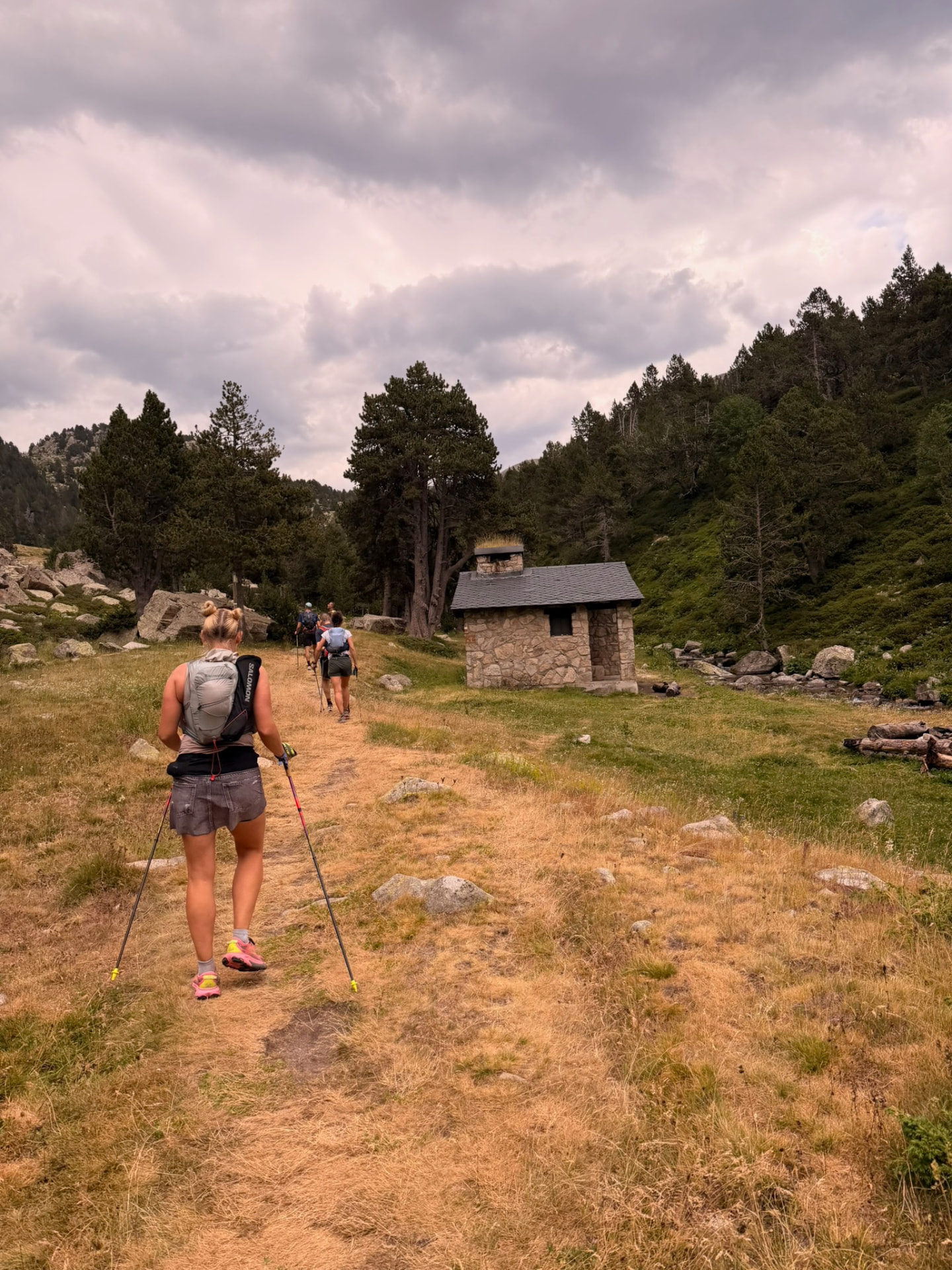 Trail running terrain near Coronallacs in the Pyrenees