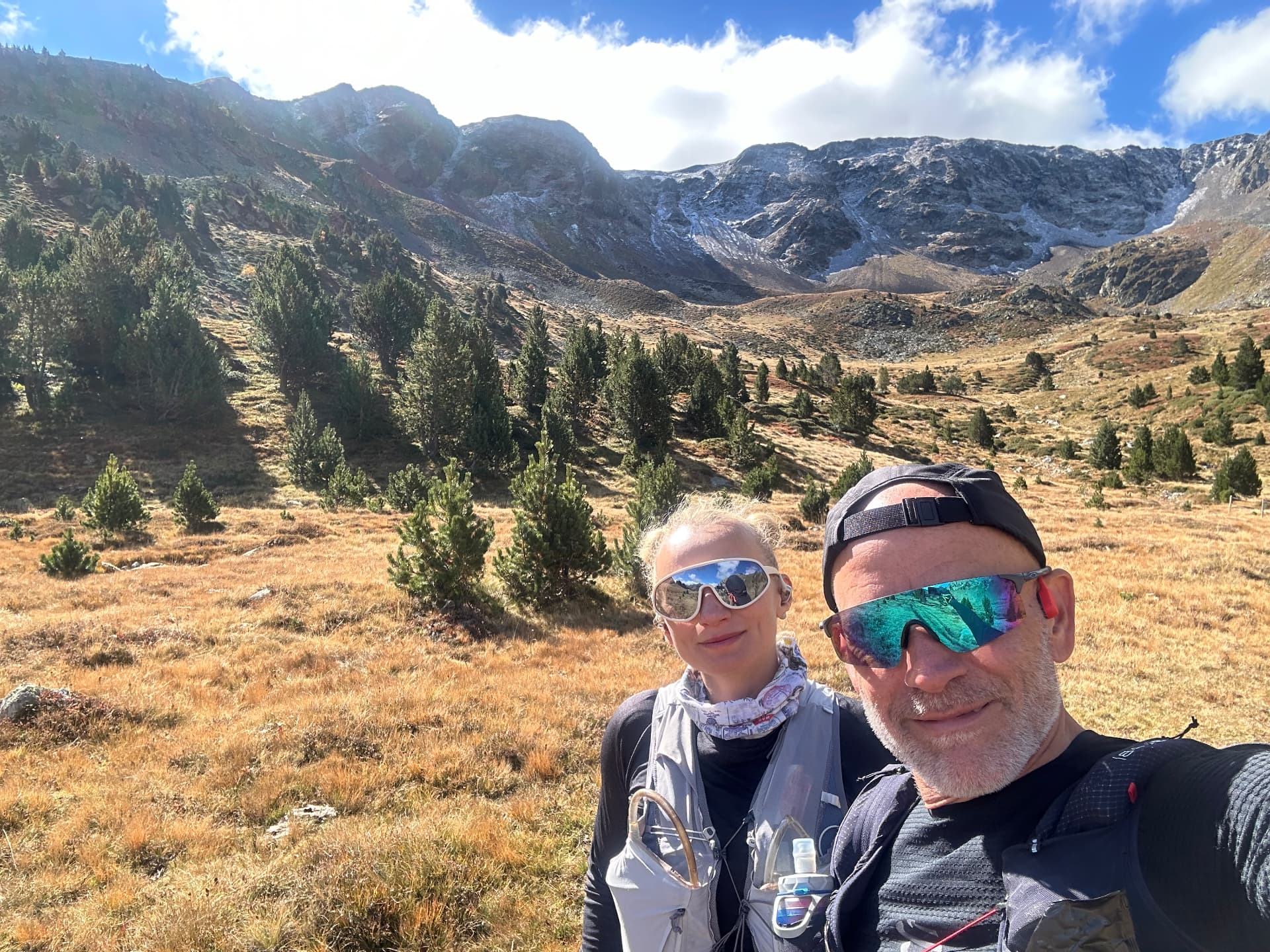 Trail running terrain near Sorteny in the Pyrenees