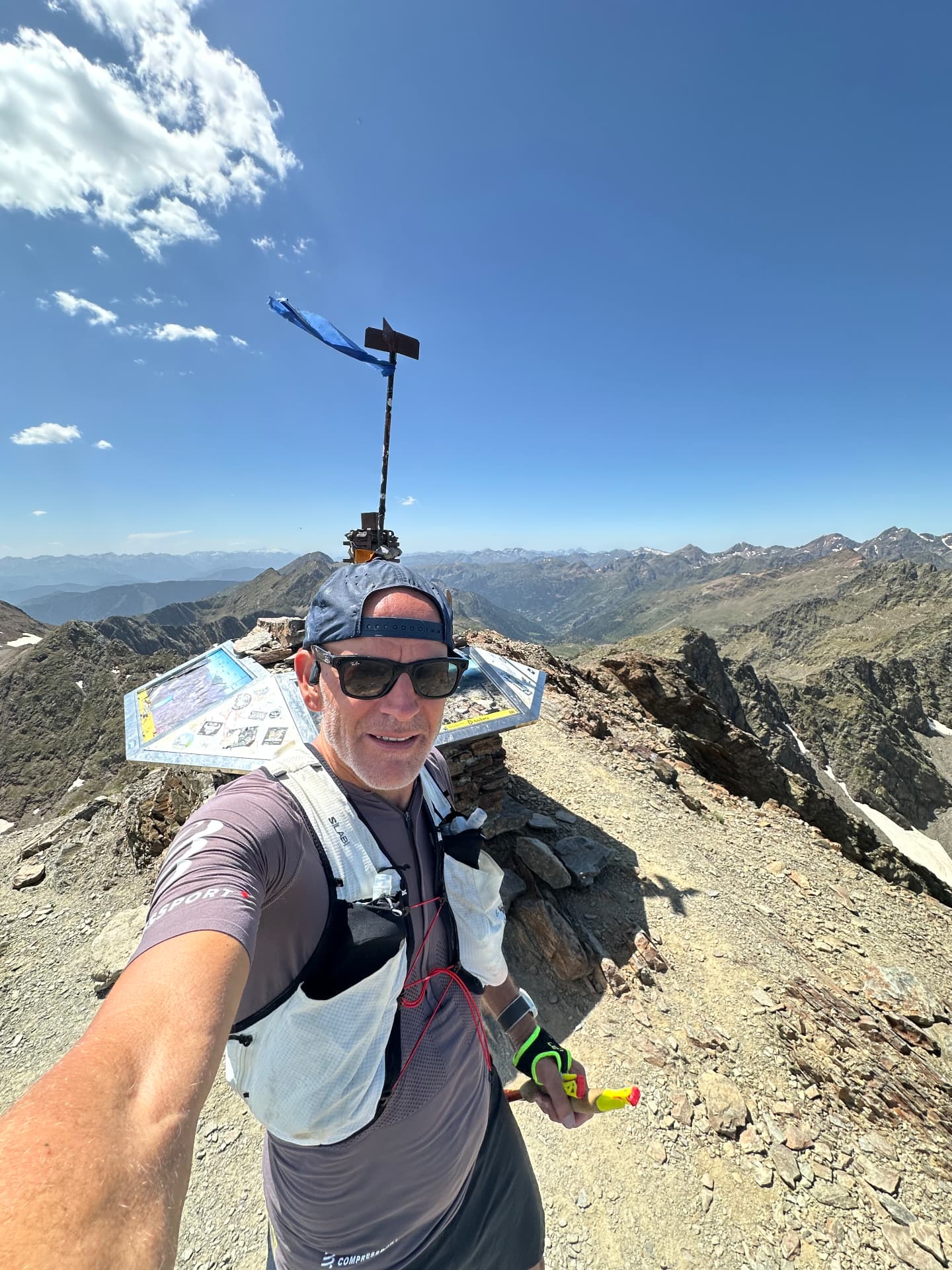 Trail running terrain near Comapedrosa in the Pyrenees