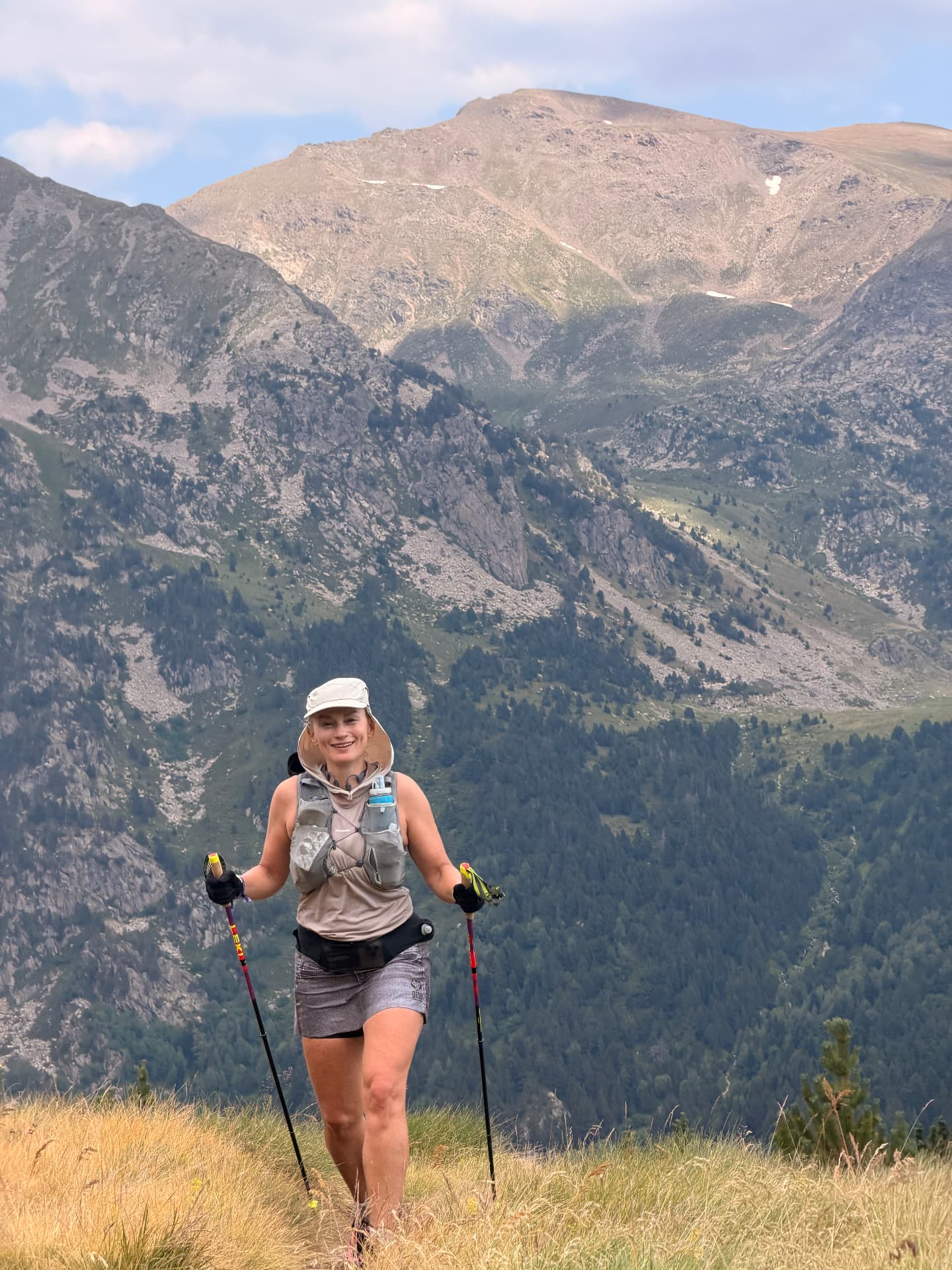 Trail running terrain near Vall d'Incles in the Pyrenees